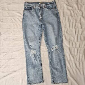 Levi's Wedgie Straight Leg Jeans Sz 30